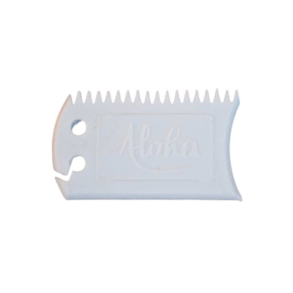Raspador De Parafina Branco Surf Kit 20 Unidades Porta Chave Board Prancha Wax