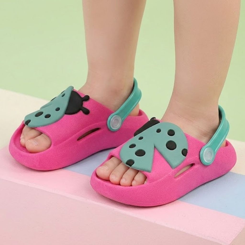 Chinelo Infantil Menina Lançamento Verão Joaninha Delicada Várias Cores Envio Imediato