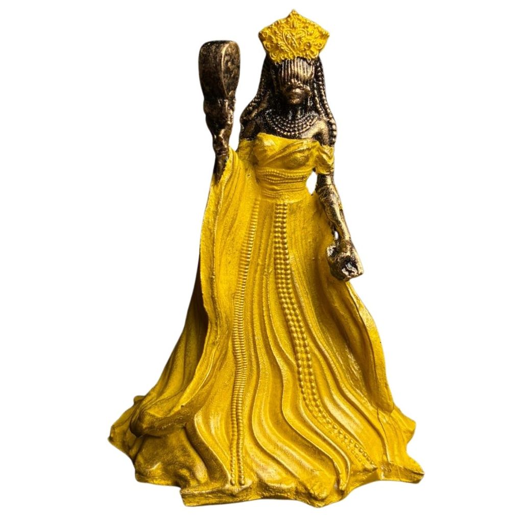 Oxum Vestido (D) 11cm - Imagem Umbanda Candomble em Oferta na Shopee