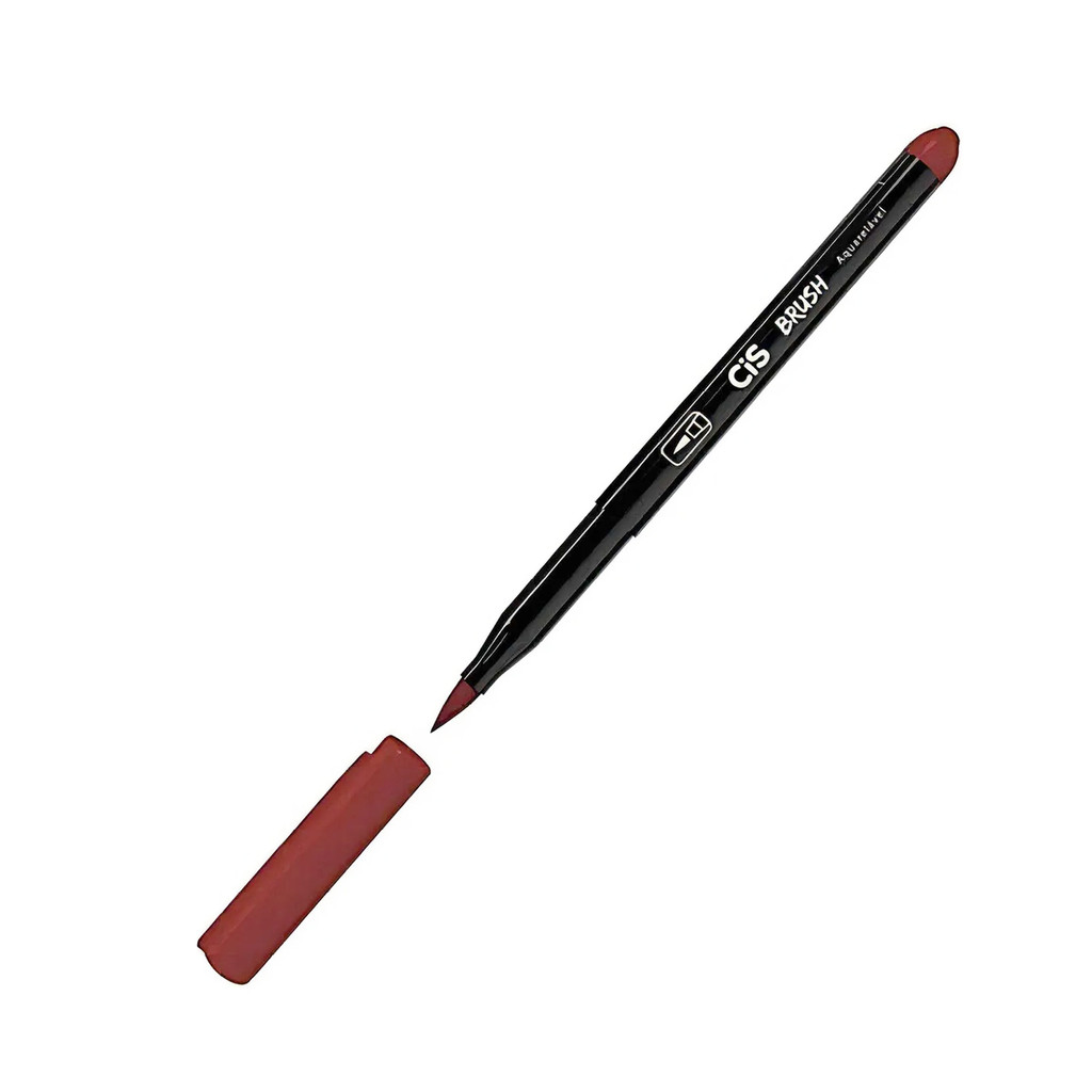 Caneta Pincel Brush Aquarelável Carmesim 16 - Cis  -