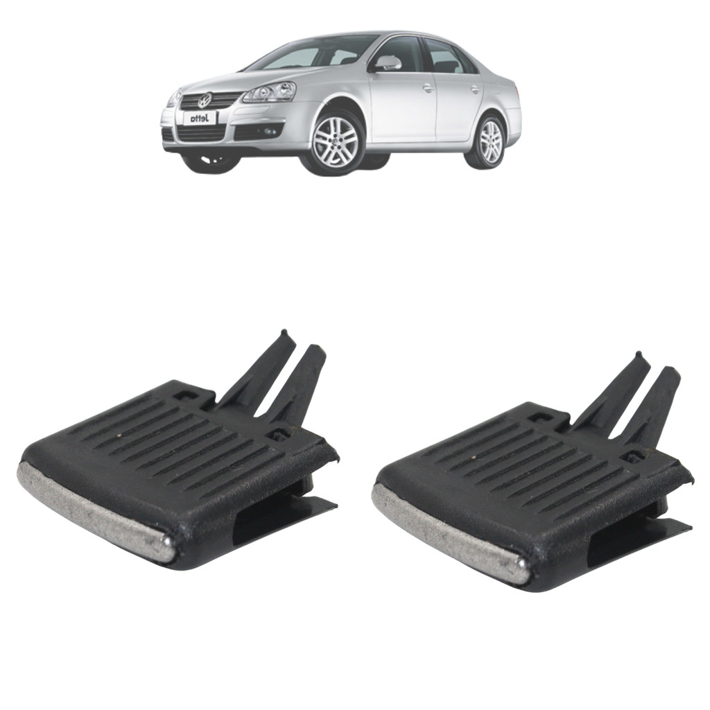 Kit 2 Botão Direcionador Difusor de Ar Jetta Fox Crossfox Spacefox