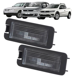 Par Lanterna Luz Placa Sem Soquete Gol G6 Fox Saveiro G5 G6 G7