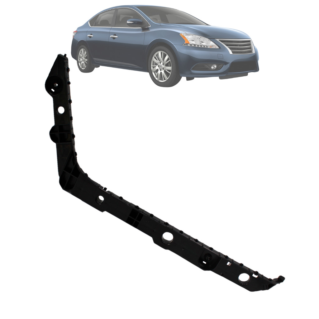 Suporte Guia Parachoque Traseiro Sentra 2014 A 2016