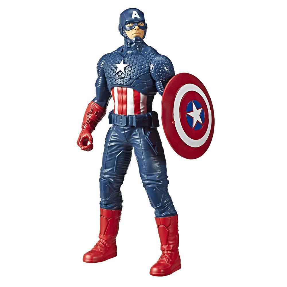 Figura Marvel - Capitão América - Vingadores - Olympus - 25 cm - Hasbro em Oferta na Shopee