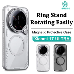 Nillkin Phone Case Para Xiaomi 17 Ultra Ecologicamente Correto , Transparente , À Prova De Choque , Capa Protetora Com S