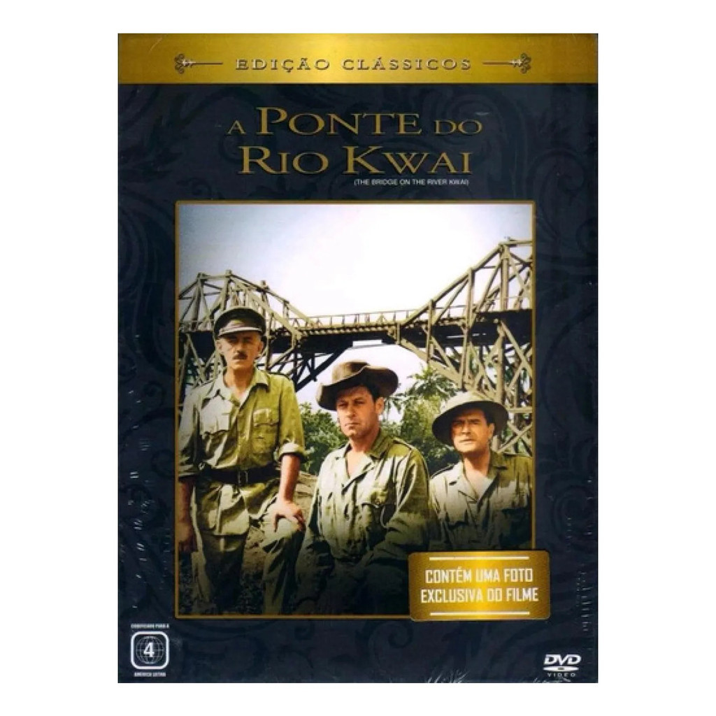 A Ponte Do Rio Kwai - Dvd - William Holden - Alec Guinness
