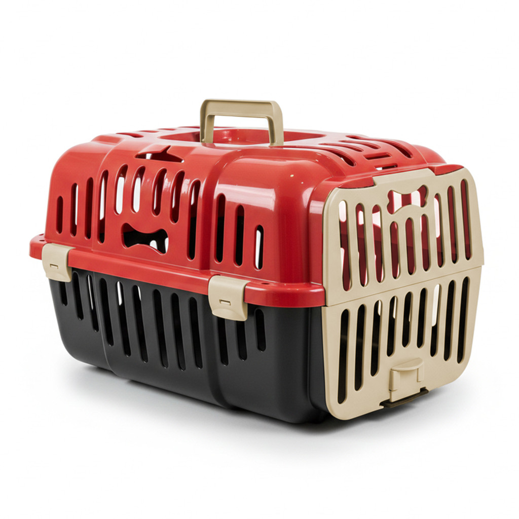 Caixa De Transporte Resistente Viagem N3 Pet Até 10 Kg Gato Cachorro Coelho - Furacão Pet