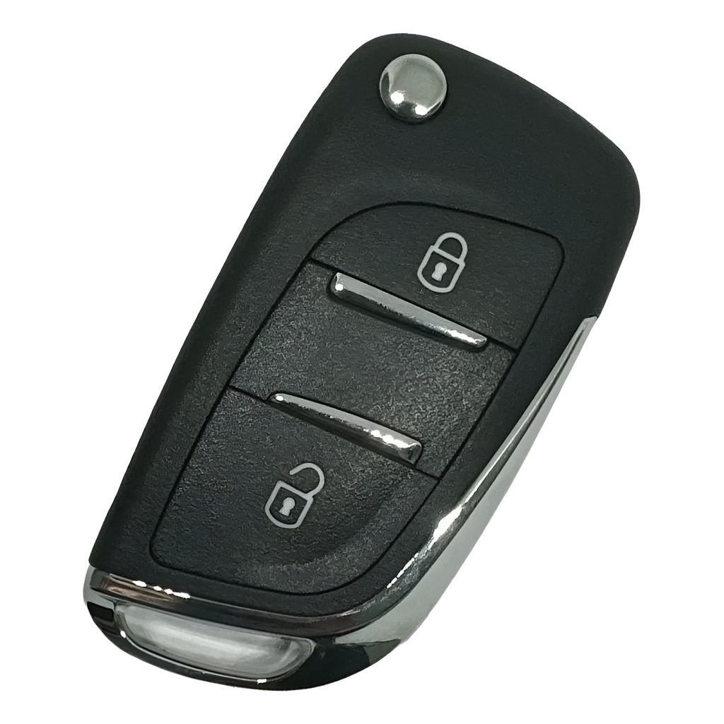 Chave Canivete Peugeot 308 2012 2013 2014 Completa Com Chip