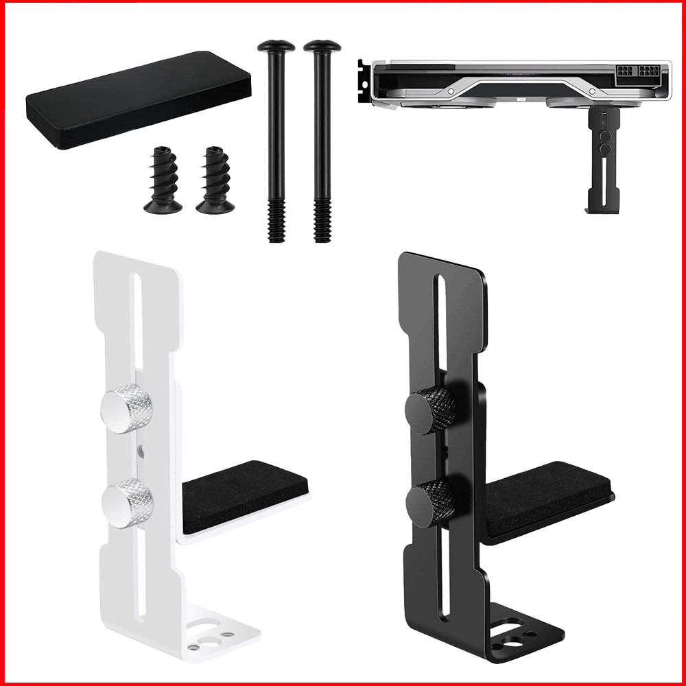 Suporte para Placa Gráfica GPU Anti-curvatura  – Regulagem Fácil, para Computado