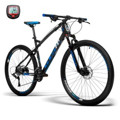 Bicicleta 29 GTS M1 Freio Hidráulico 27v Suspensão I-Vtec Mx9