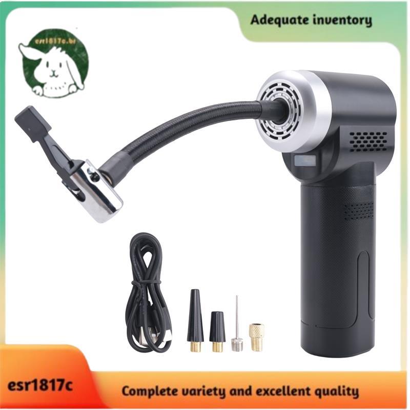 EAFC Compressor De Ar Portátil Sem Fio Ou Com Bomba Inflável Digital Inflador De Pneus Para Carro , Bicicleta , Bolas