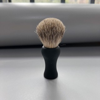 Escova de barbear masculina de bem-estar da família, escova de cabelo de texugo importado, creme de barbear, escova de e