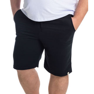 Bermuda Masculina Moletom Plus Size Select Preto em Oferta na Shopee