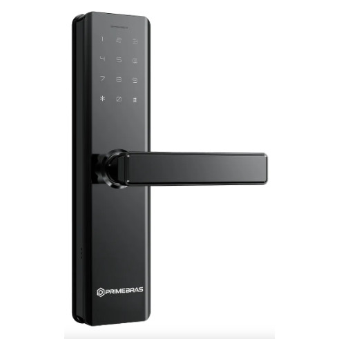 Fechadura Eletrônica Digital Senha Primebras Vienna Preto