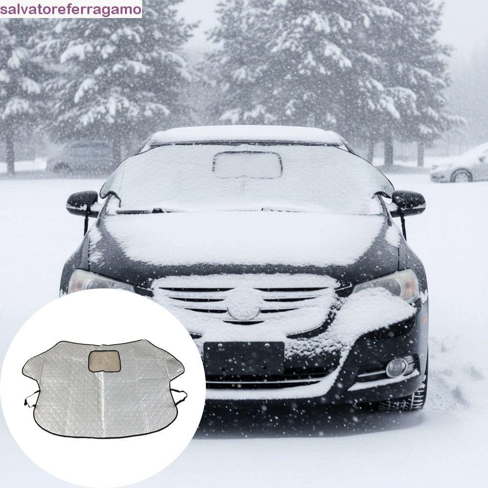 SALVATOREFERRAGAMO Escudo De Neve Para Carro De Inverno , Protetor Espesso Capa Pára-Brisa Universal