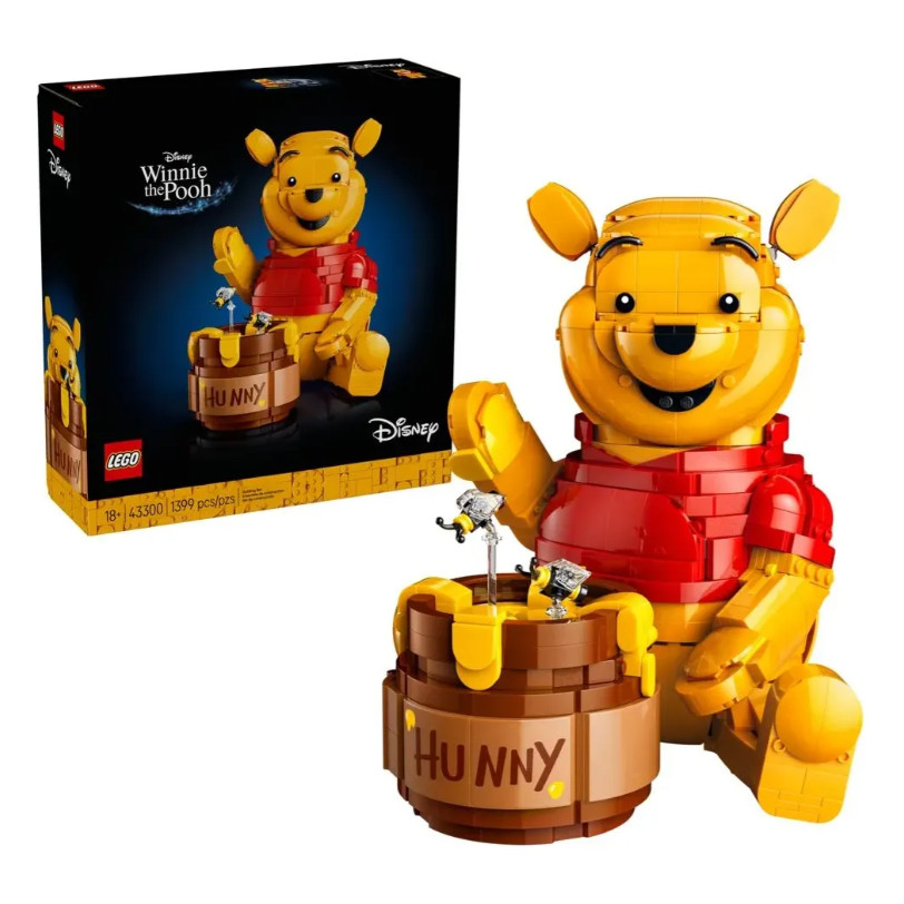 Lego Disney Ursinho Pooh Winnie Edição 100 Anos - 43300
