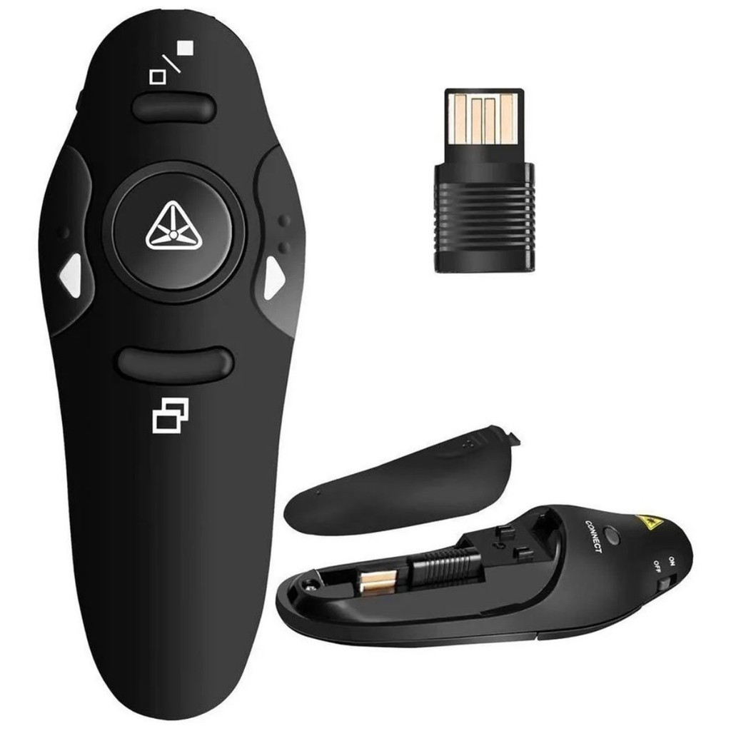Apresentador Slide Sem Fio Laser USB Controle Palestra