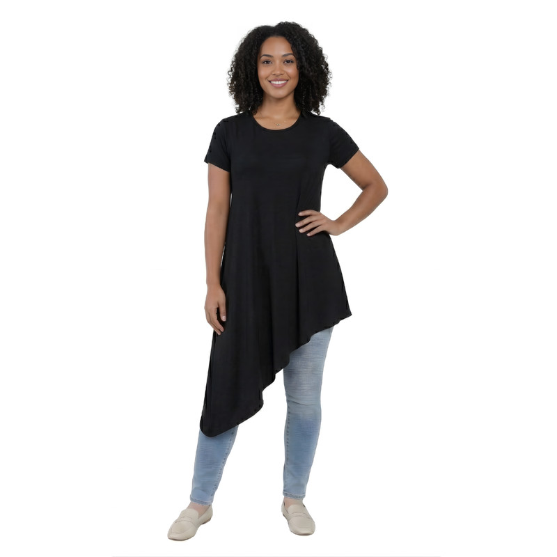 Bata Feminina Blusa Longa De Dança Gospel Viscolycra