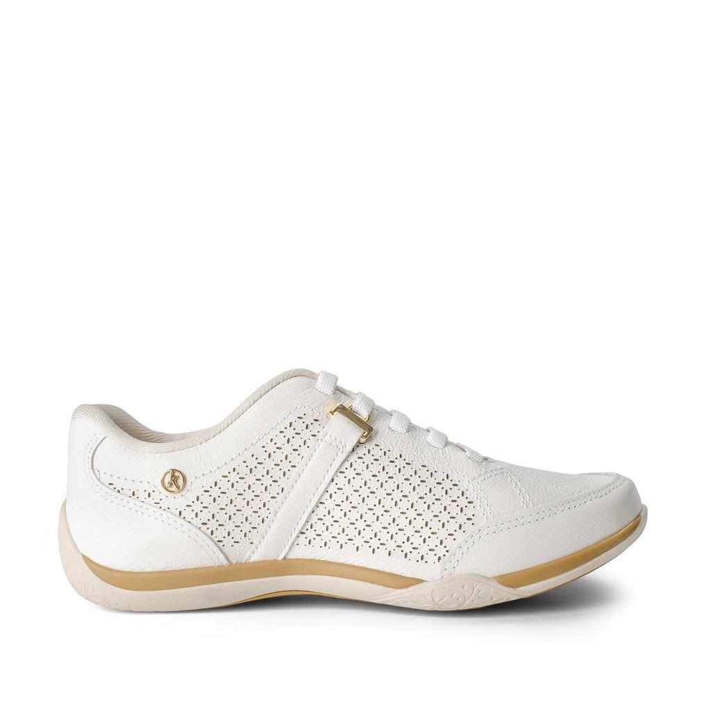 Tênis Kolosh Casual Em Couro Feminino C4205