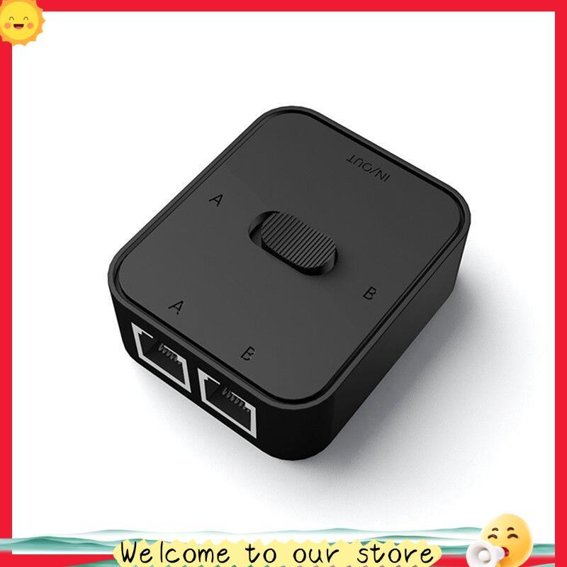 Prosperityussassoon12 Portas RJ45 LAN CAT6 Switch De Rede 1000Mbps 2 Em 1 Saída/1 2 Saídas Divisor De Switcher Externa I