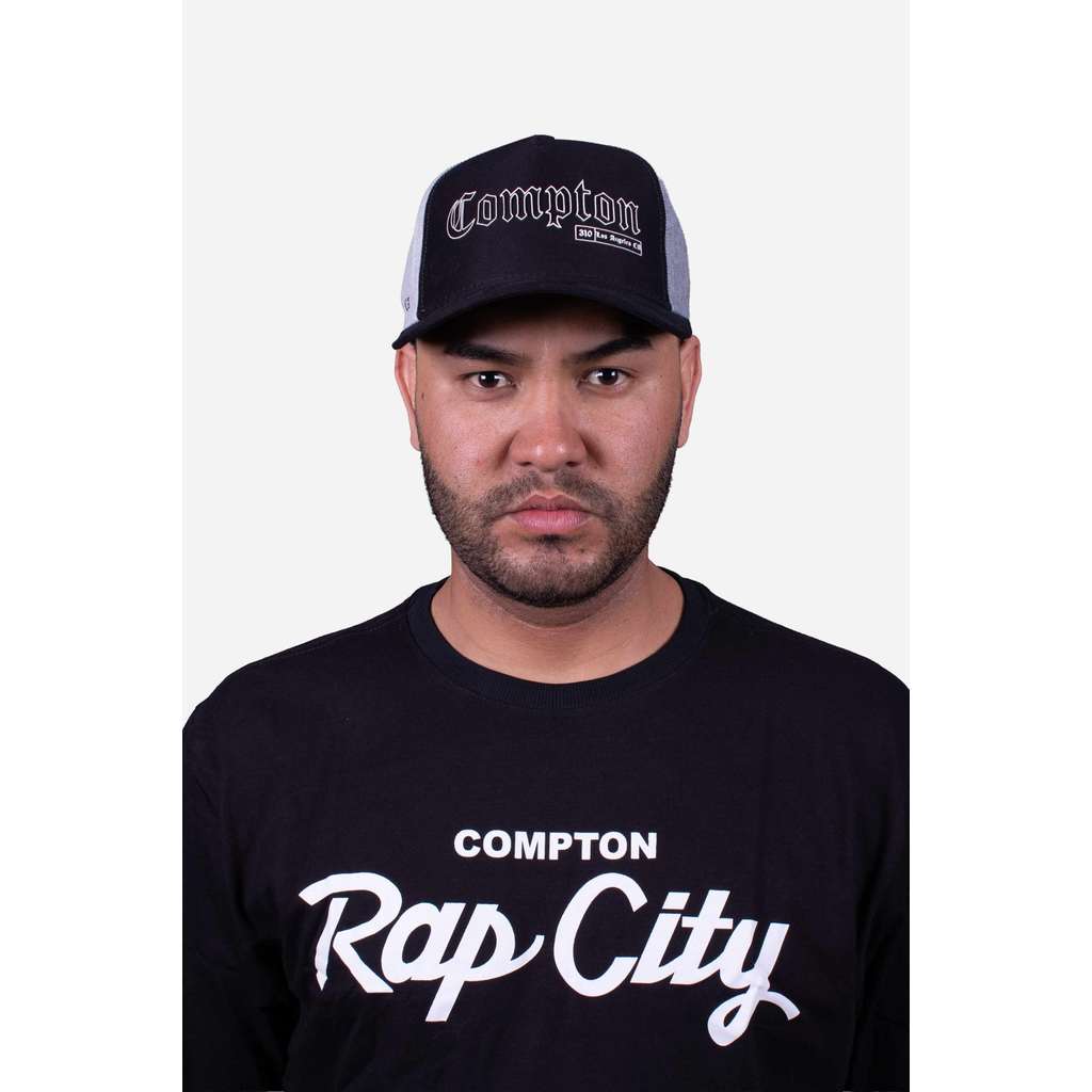 Boné Aba Curva Collab Starter X Compton 310 Cinza