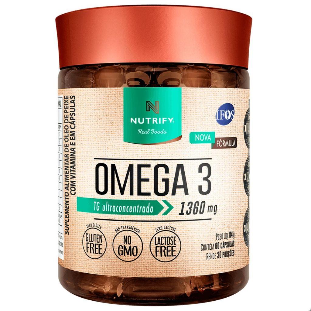 Ômega 3 TG Ultra Concentrado 1360mg 60 Capsulas Nutrify