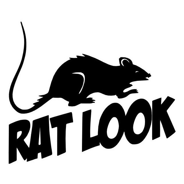 Adesivo Rato Ratlook Rat Look Volks Fusca Carro Antigo