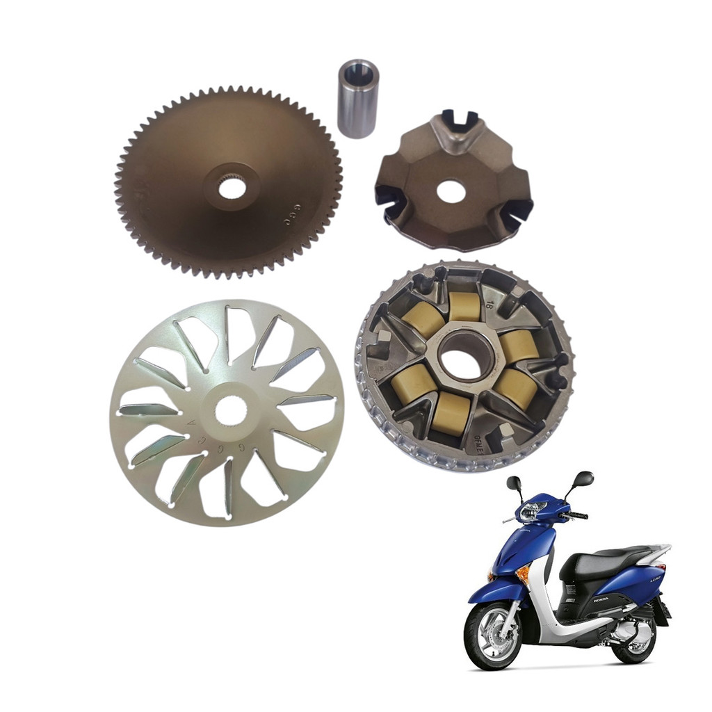 Embreagem Primaria Honda Lead 110 2010 a 2015 Polia + Roletes (SMART FOX)