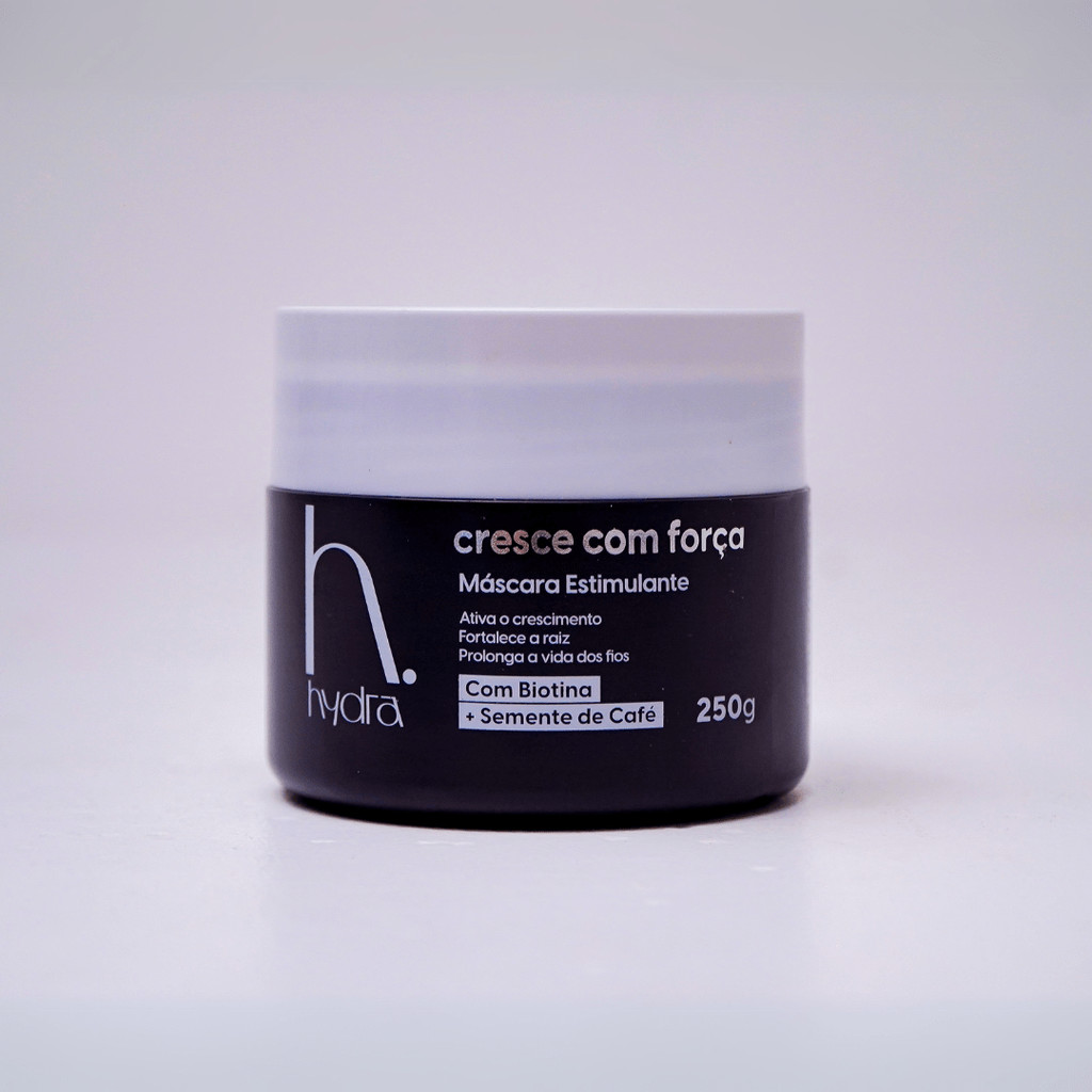 Máscara Estimulante do Crescimento e Combate a Queda Capilar Cresce com Força 250g Hydra Cosméticos