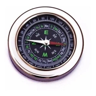 Bússola Vintage Metal 75mm Camping Caça Trilha Pesca Viagem em Oferta na Shopee