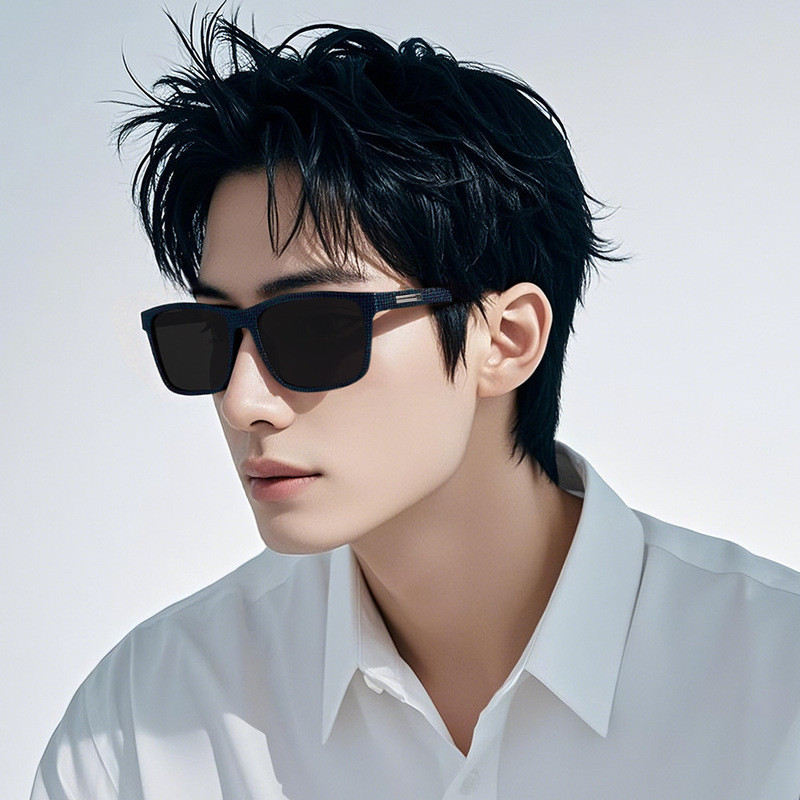 Óculos de sol polarizados óculos de sol High-End cross-border Tik Tok óculos de sol europeus americanos transfronteiriço