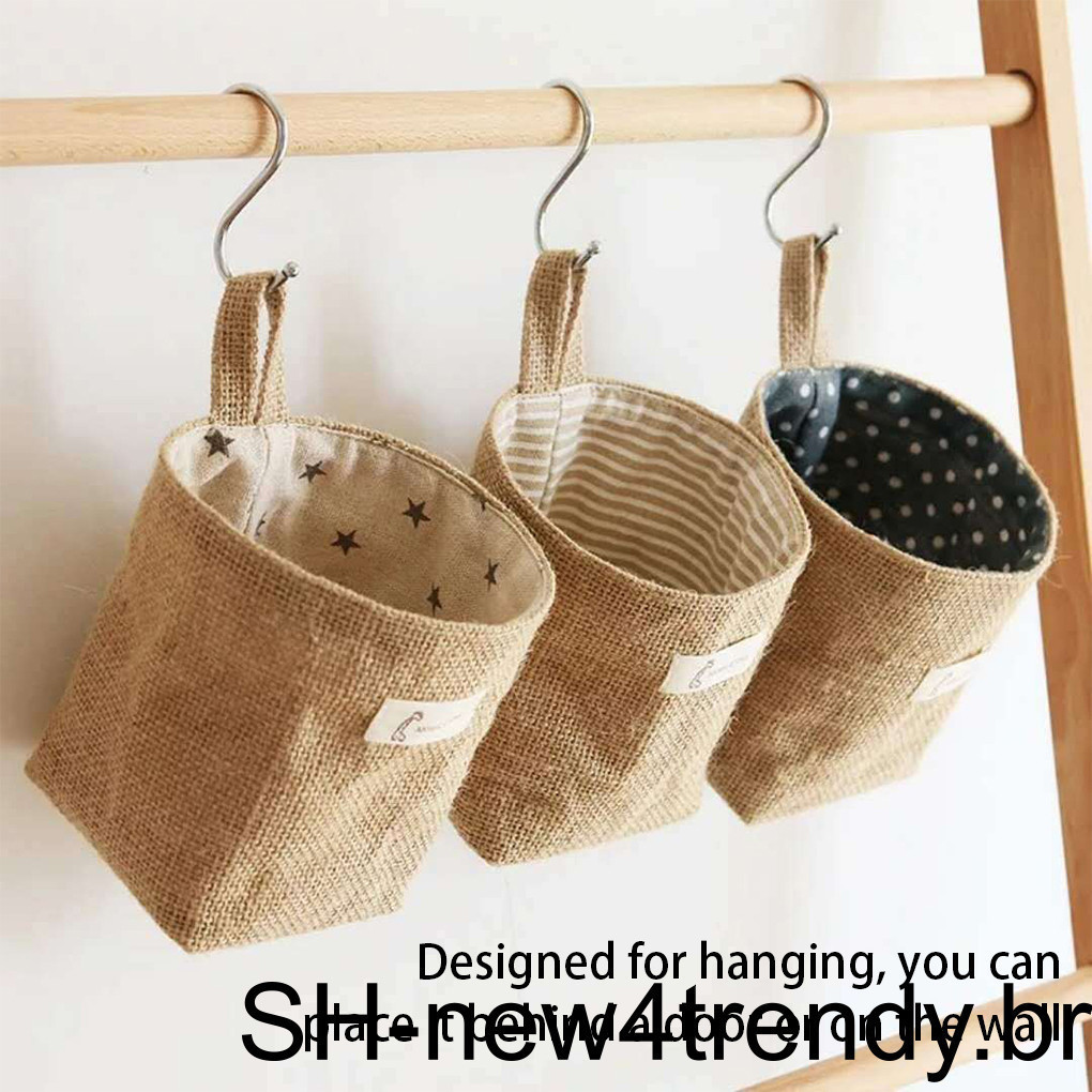 Porta Traseira Pendurado Cesta De Armazenamento Organizador Cosméticos Bolso Diversos Sacos Brinquedos Prateleira Capaci