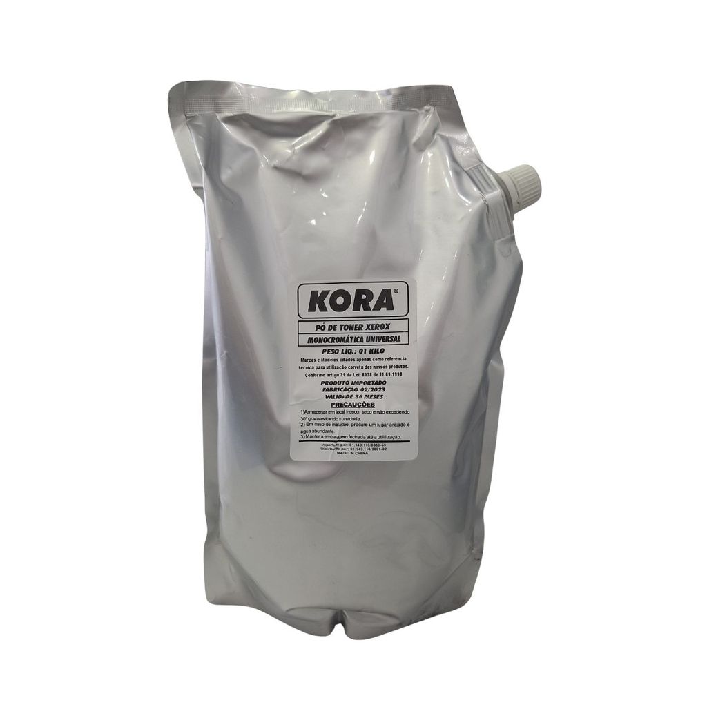 Pó de toner Compatível com Xerox Universal 3020/3225/3260 1KG KORA