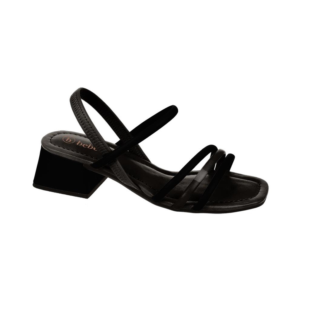 Sandalia Feminina Confortável Moda Salto Baixo Bebecê Original