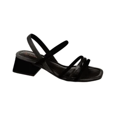 Sandalia Feminina Confortável Moda Salto Baixo Bebecê Original
