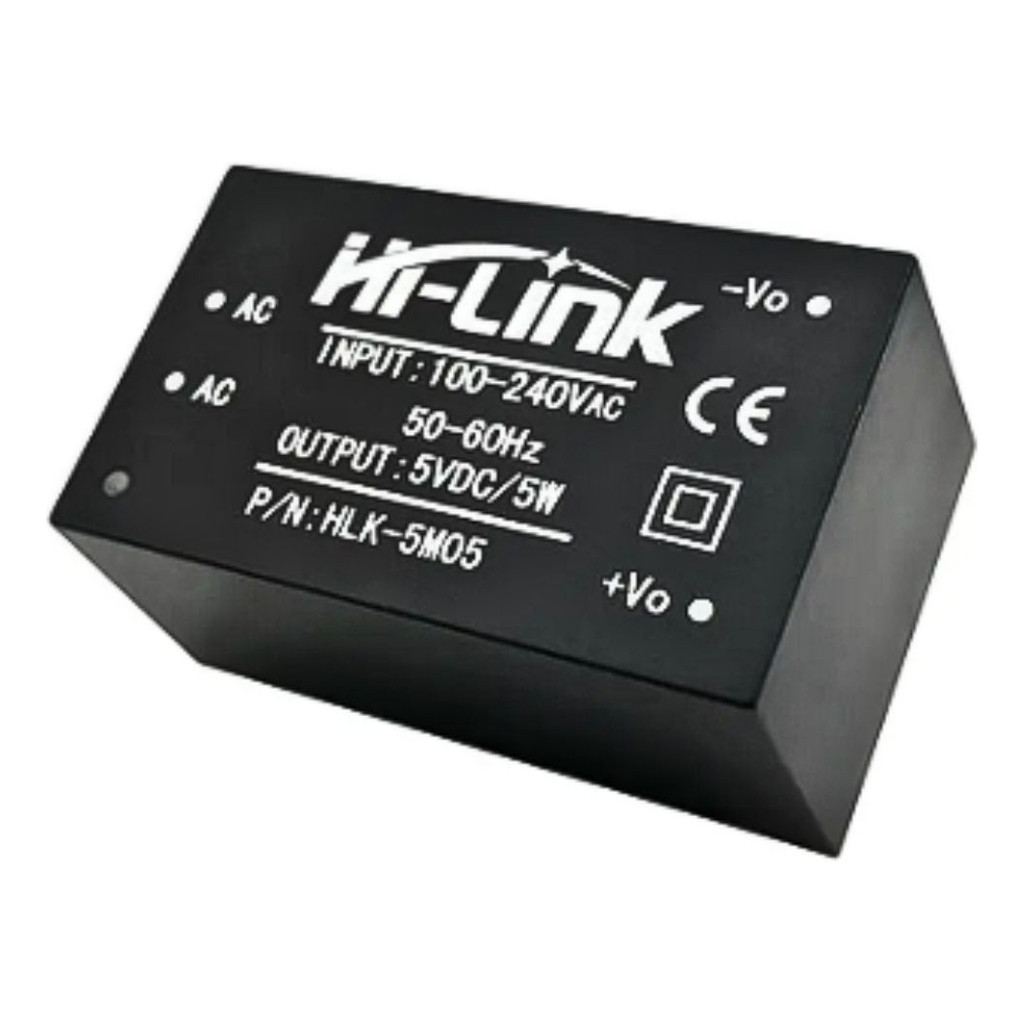 Mini Fonte De Alimentação Hi-link Bivolt 5v 5w 1a