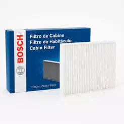 Filtro de Cabine Antialérgico Bosch Original 0986BF0637 para Ford Ranger 2013 Em Diante