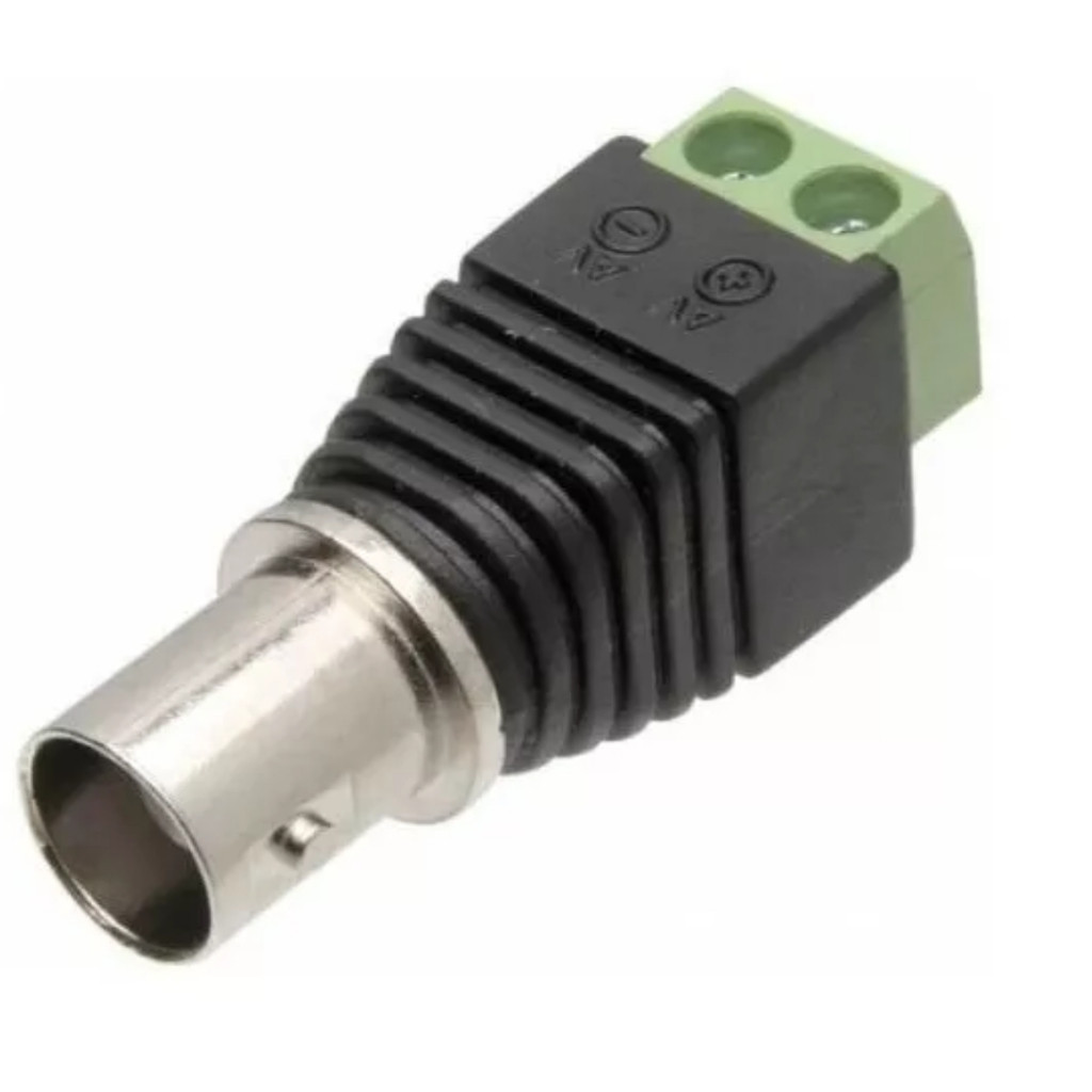 Conector BNC Femea c/ Borne