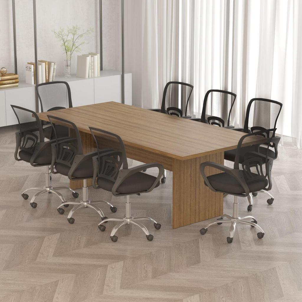 Mesa de Escritório Reunião 220cm Multimóveis CR25336