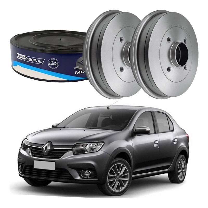 Tambor Freio Traseiro Renault Logan 1.0 1.6 2020 A 2023