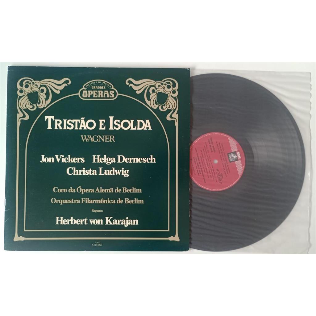 VINIL VÁRIOS ARTISTAS WAGNER - TRISTÃO E ISOLDA / COLEÇÃO MESTRES DA MÚSICA