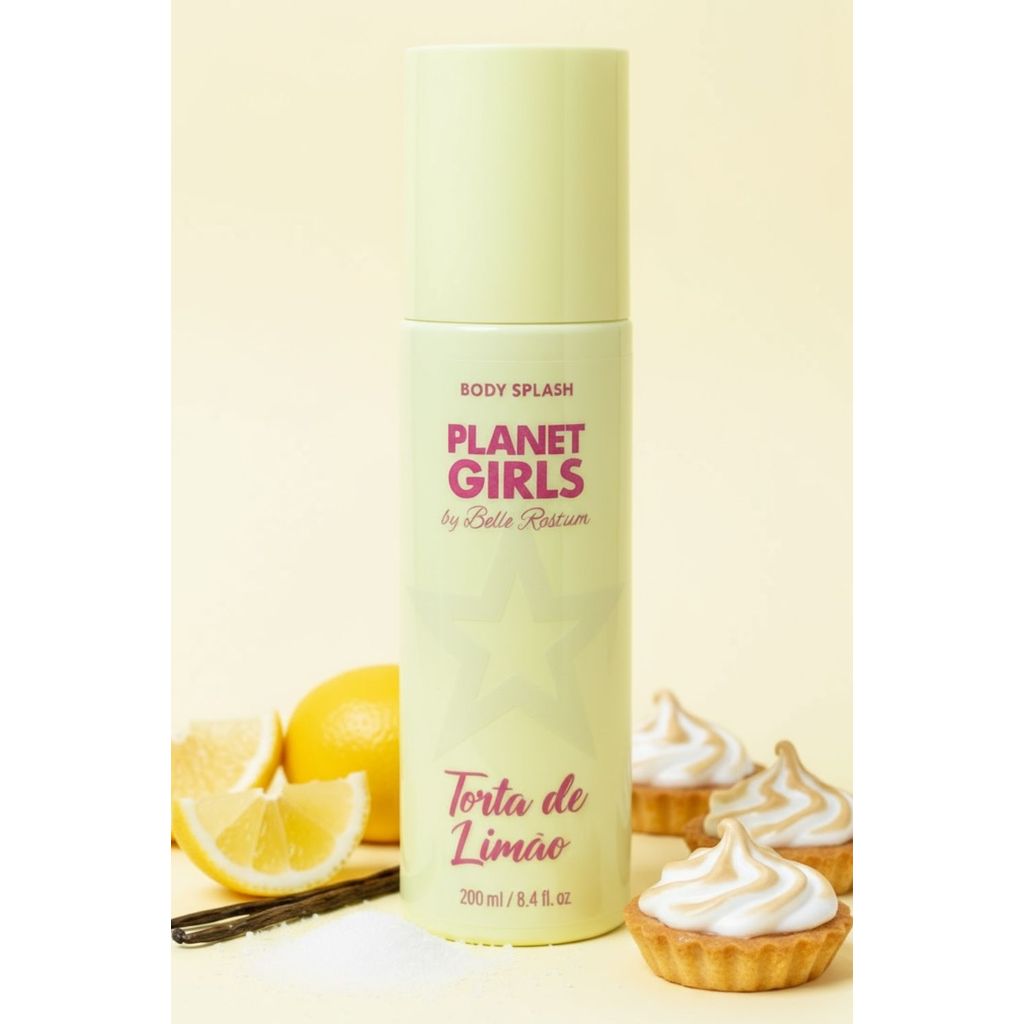 Body Splash Limão Planet Girls Amarelo Medio em Oferta na Shopee