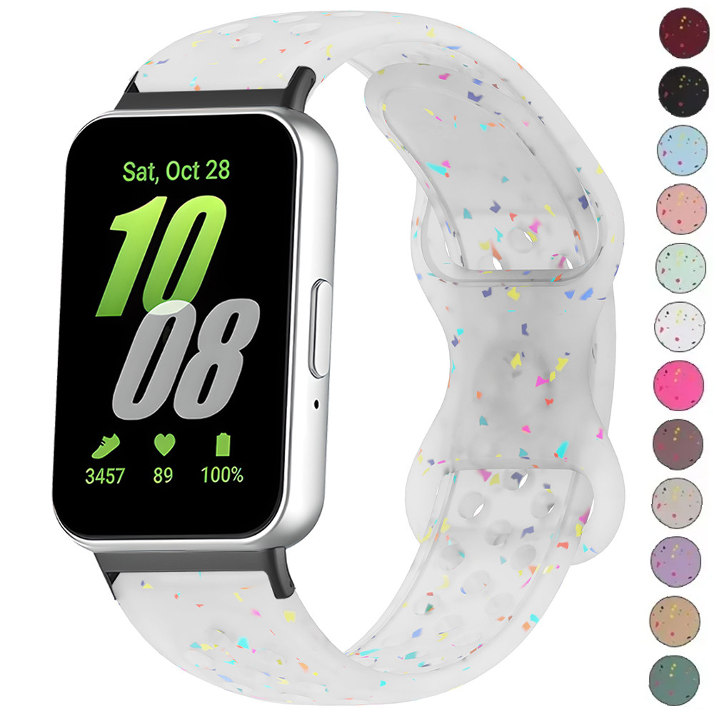 Pulseira De Silicone Para Samsung Galaxy Fit 3 , Esportiva Fit3 , Acessórios De