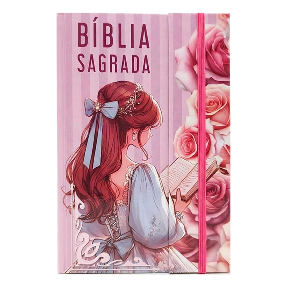 Bíblia Sagrada Menina de Deus | ARC | Harpa Pentecostal | Letra Gigante | Capa Dura Panorâmica em Oferta na Shopee