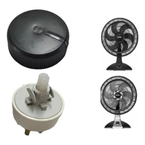 Interruptor e Botão Ventilador Arno Vf40 Vf30 Original