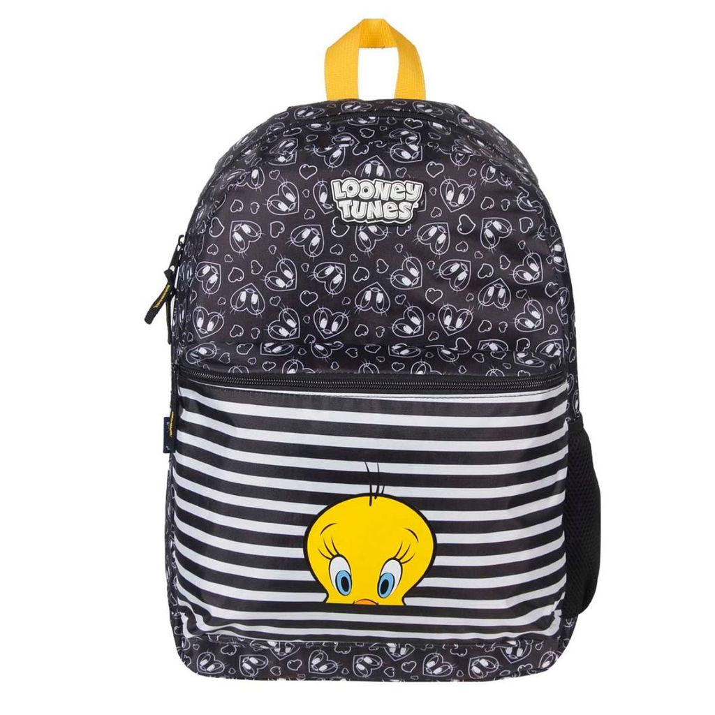 Mochila Costas Juvenil Looney Tunes Piu-Piu Casual Dermiwil