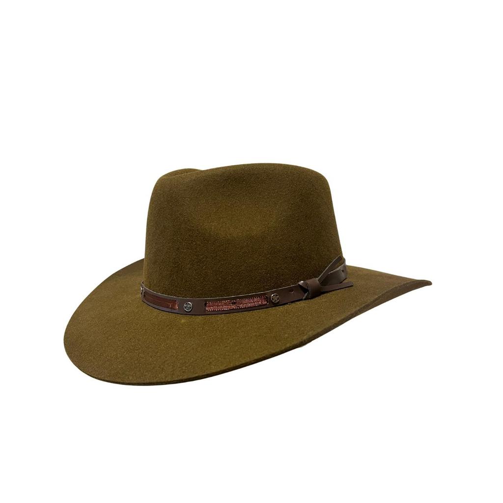 Chapéu Country Pralana Original 5X Campo IV Classic Aba 7,5