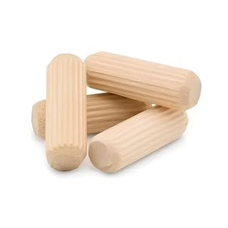 cavilha de madeira 6X30 mm para móveis Com 100 peças em Oferta na Shopee