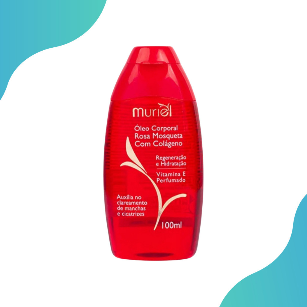 Óleo Corporal Rosa Mosqueta E Colágeno Muriel 100ml Gestante Rosa Mosqueta