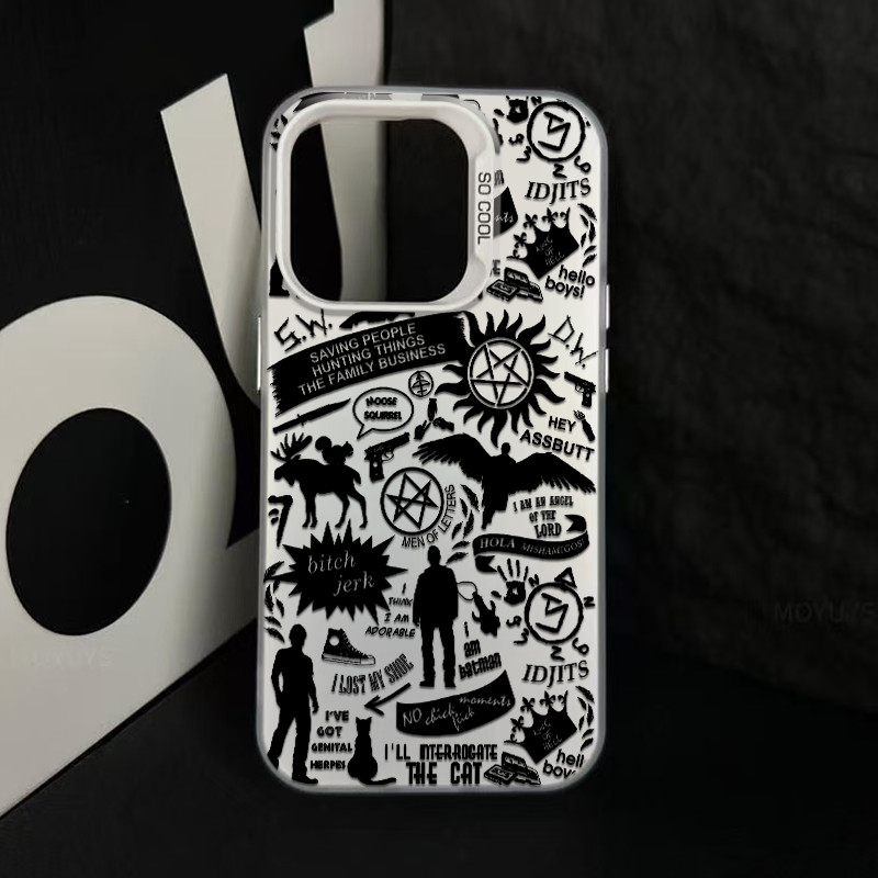 Capinha para samsung a14 a15 a54 a55 a35 a13 4g a34 a32 a23 a05s a10s a04s a10 a07 a51 4g a12 case Supernatural